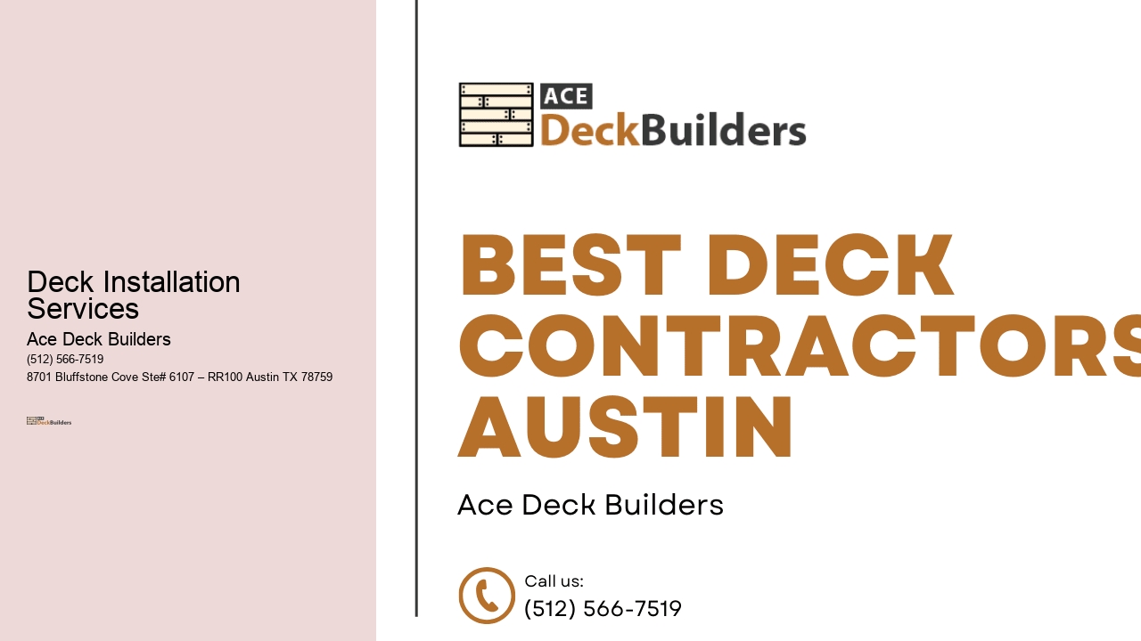 Deck Installation Services 