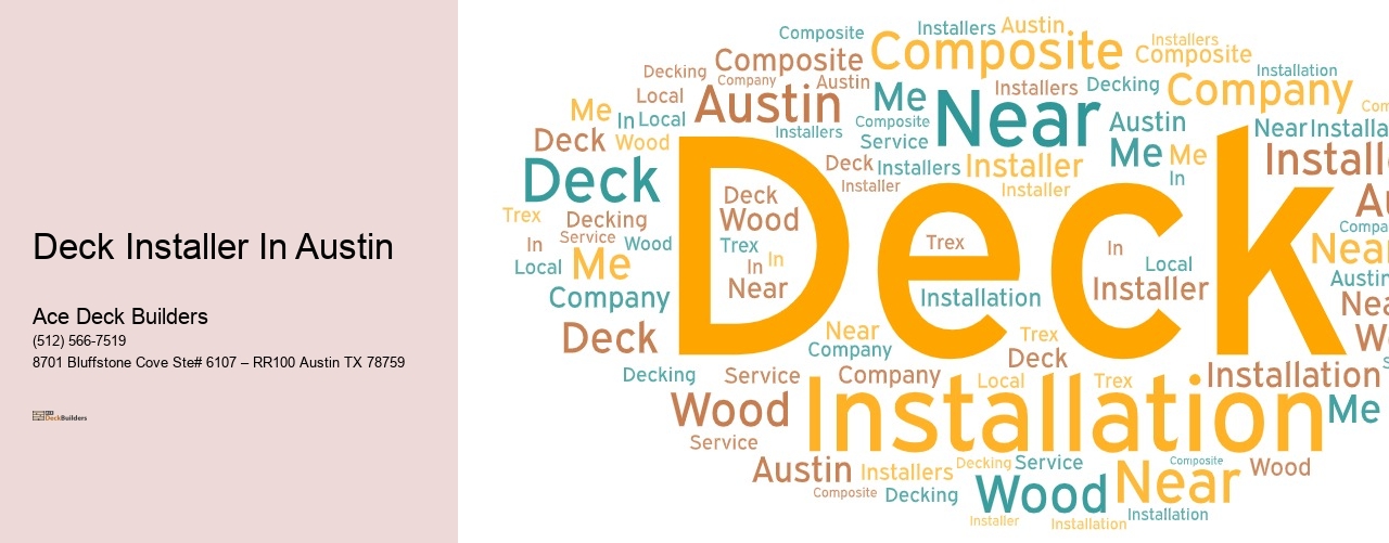 Deck Installer In Austin 