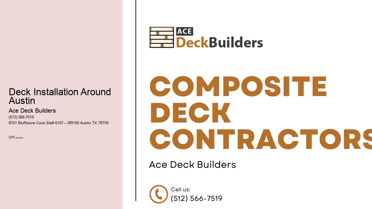 Deck Installation Around Austin 