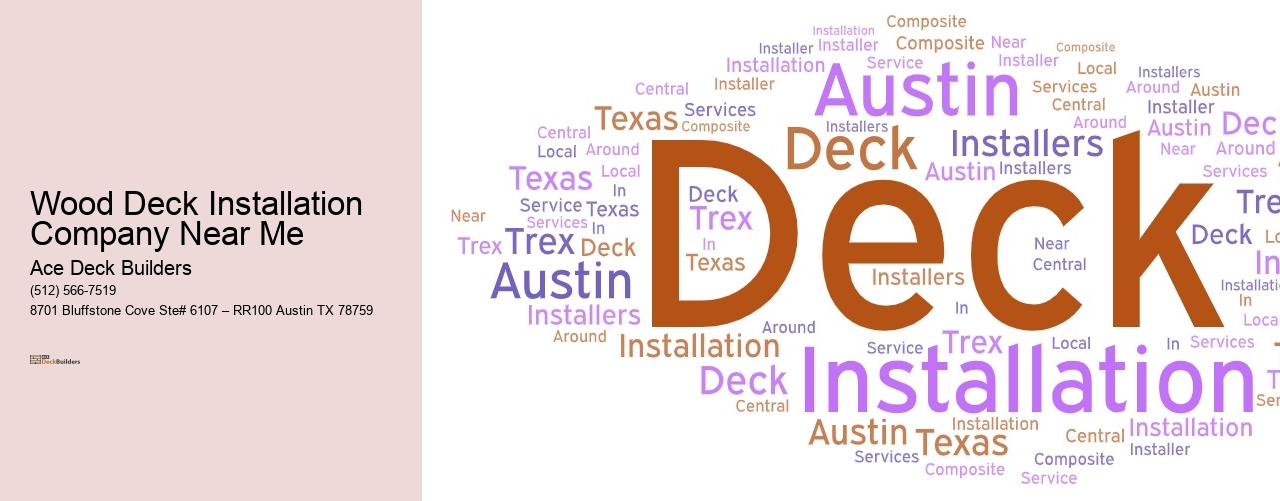 Wood Deck Installation Company Near Me