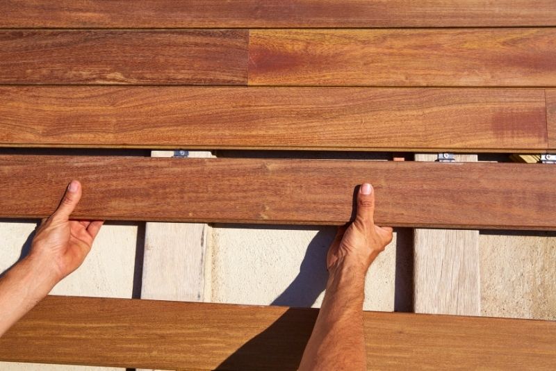 wood deck installation midlothian