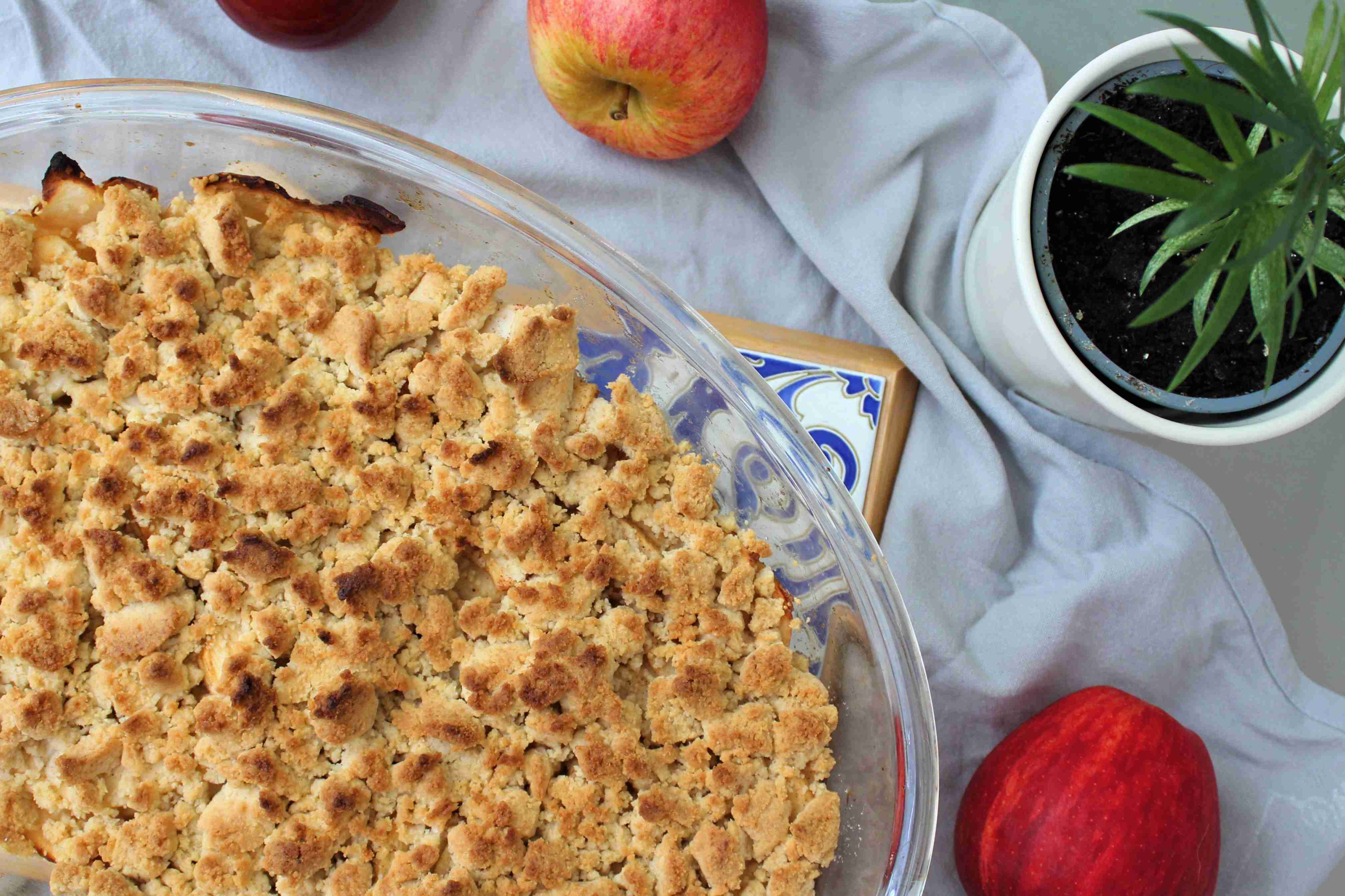 apple crumble pie