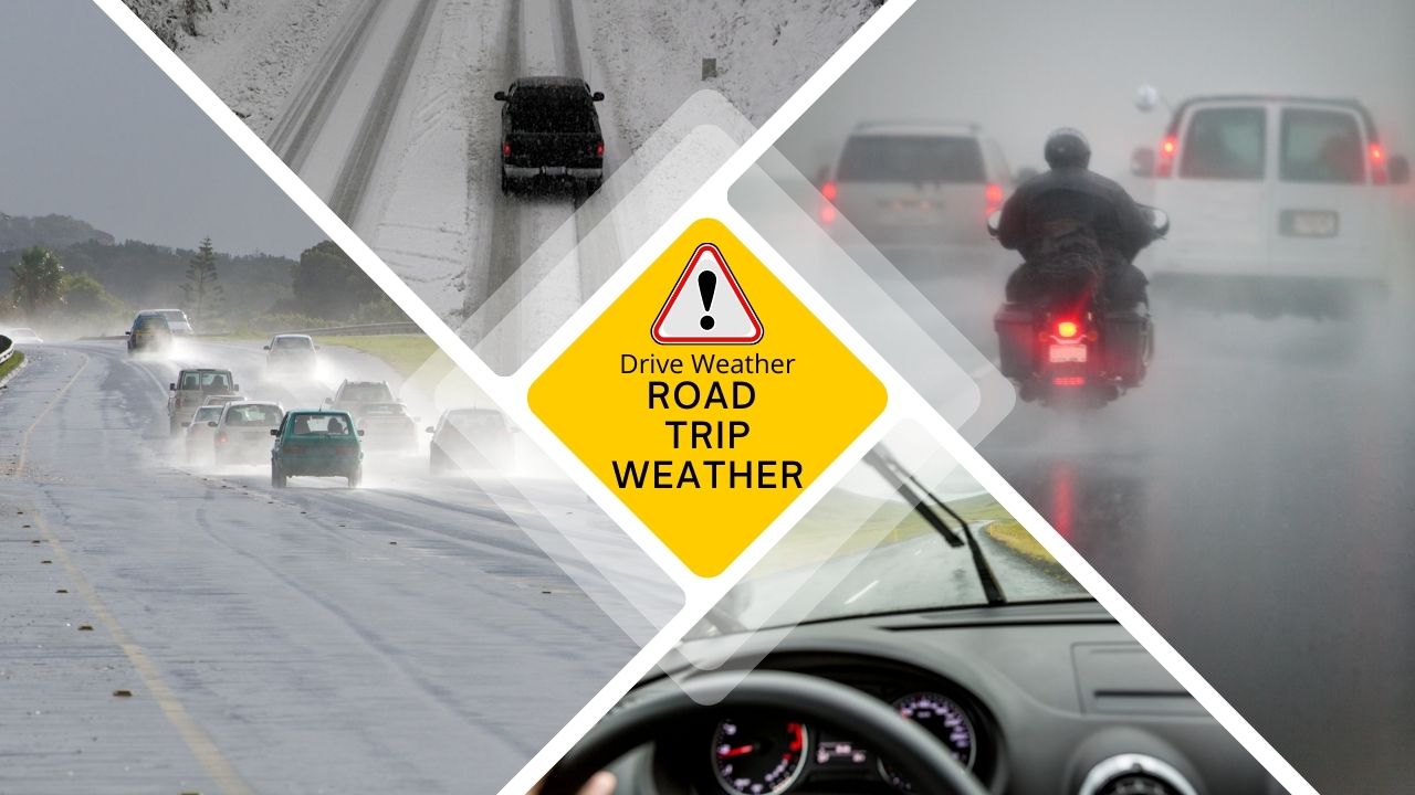 weather forecast along driving route
