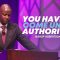 “You Have To Come Under Authority” 8-10-25