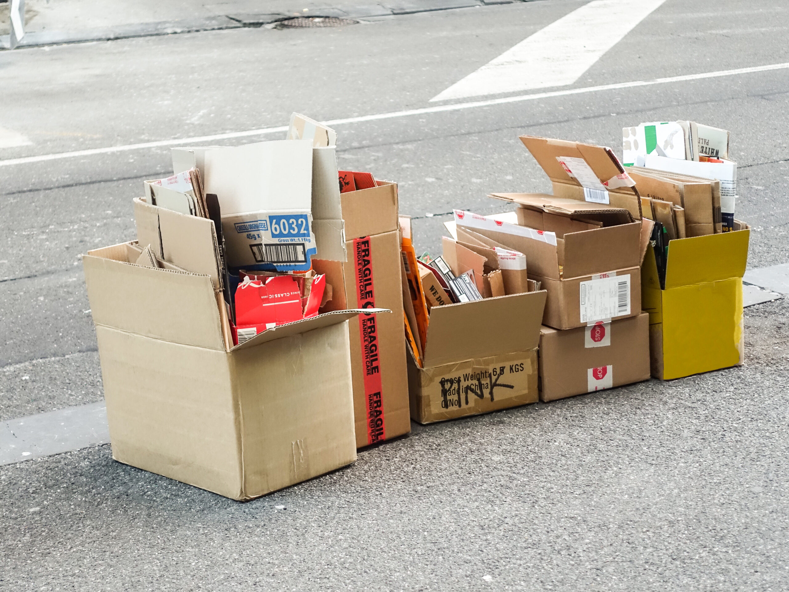 cardboard recycling