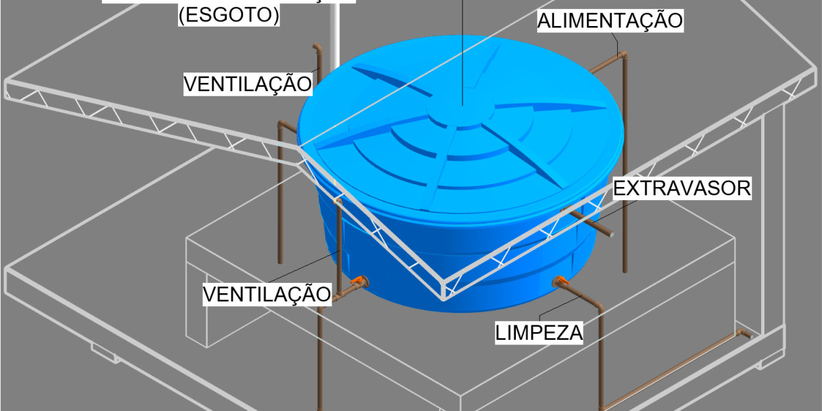 Tanque Acqualimp Polietileno 5000 Litros Azul mais barato só aqui!