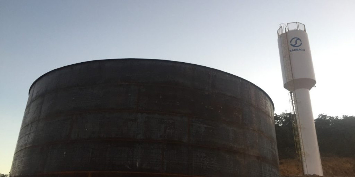 7,500 Gallon Welded Steel Galvanized Water Storage Tank Diameter: 10'-4" Peak Height: 13'-6"