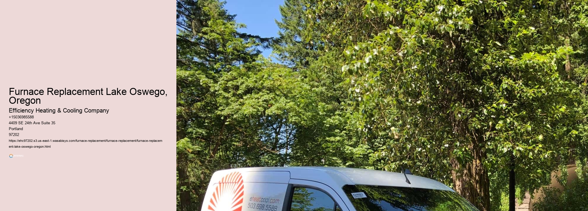Furnace Replacement Lake Oswego, Oregon