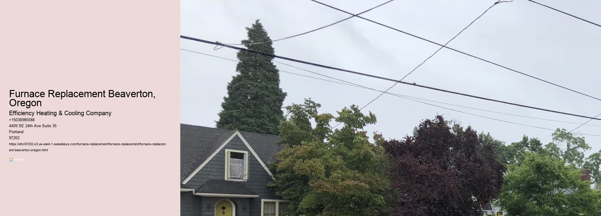 Furnace Replacement Beaverton, Oregon