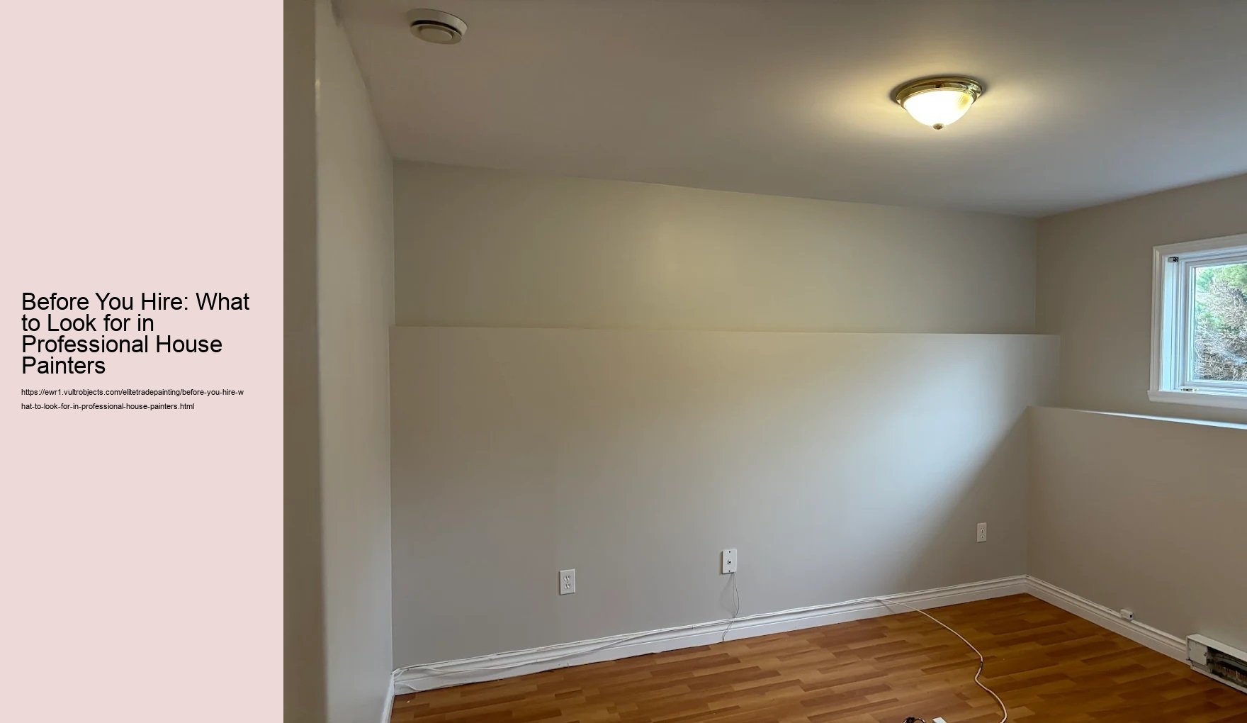 Before You Hire: What to Look for in Professional House Painters