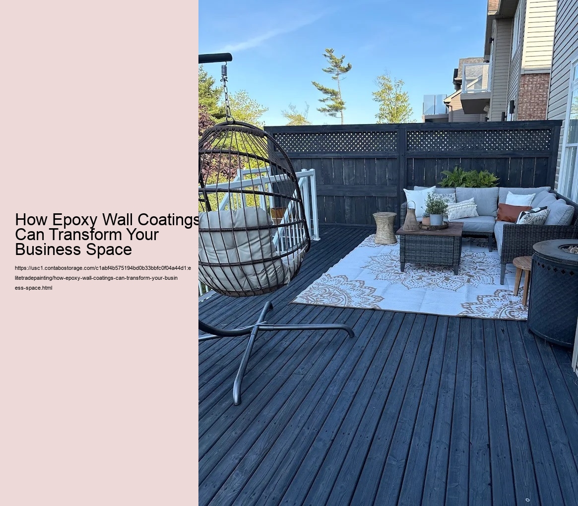 How Epoxy Wall Coatings Can Transform Your Business Space