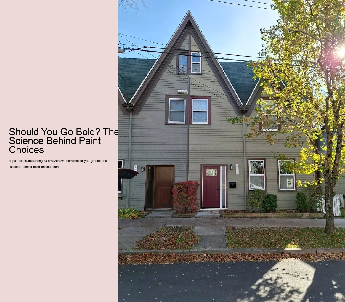 Should You Go Bold? The Science Behind Paint Choices