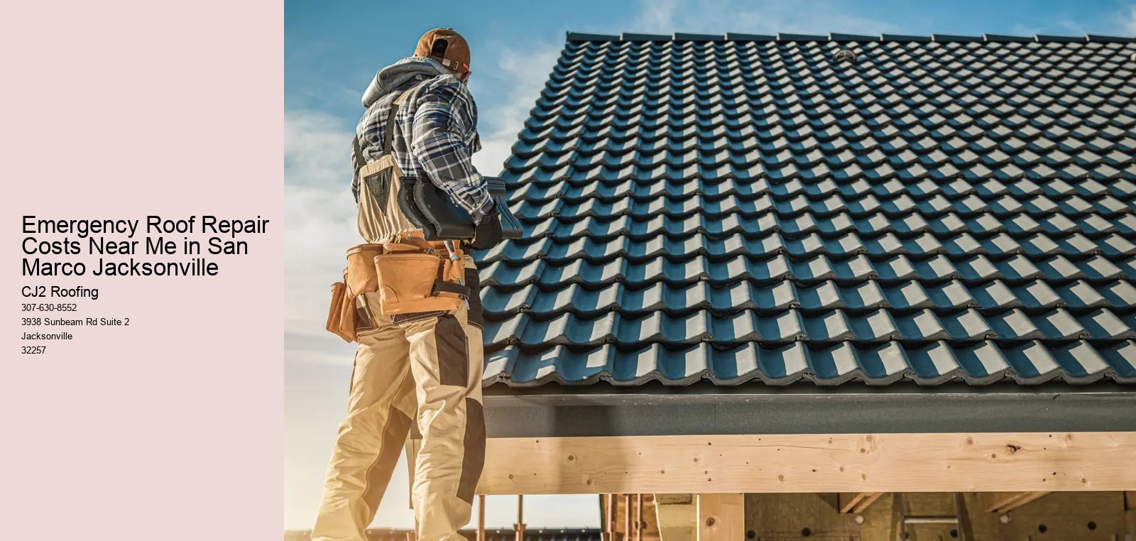 Emergency Roof Repair Costs Near Me in San Marco Jacksonville