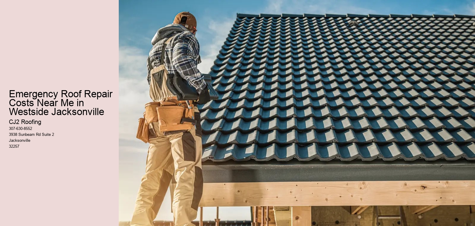 Emergency Roof Repair Costs Near Me in Westside Jacksonville