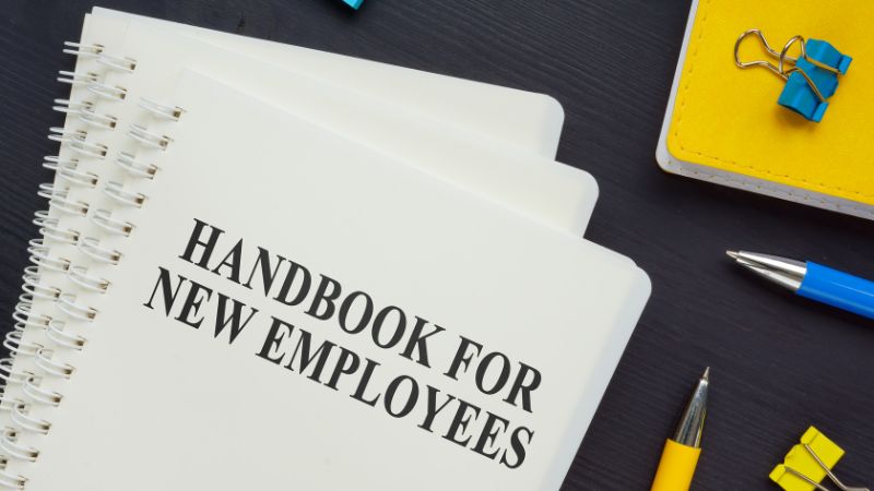Are non-discrimination policies mandatory in employee handbooks?