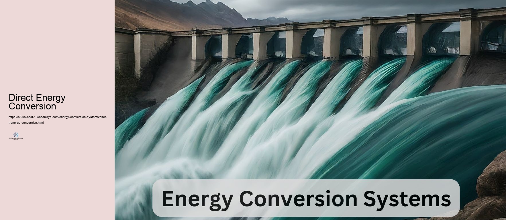 Direct Energy Conversion