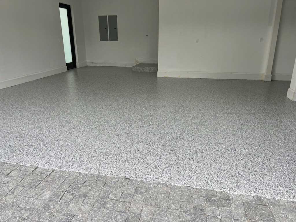 granite garage floors cost