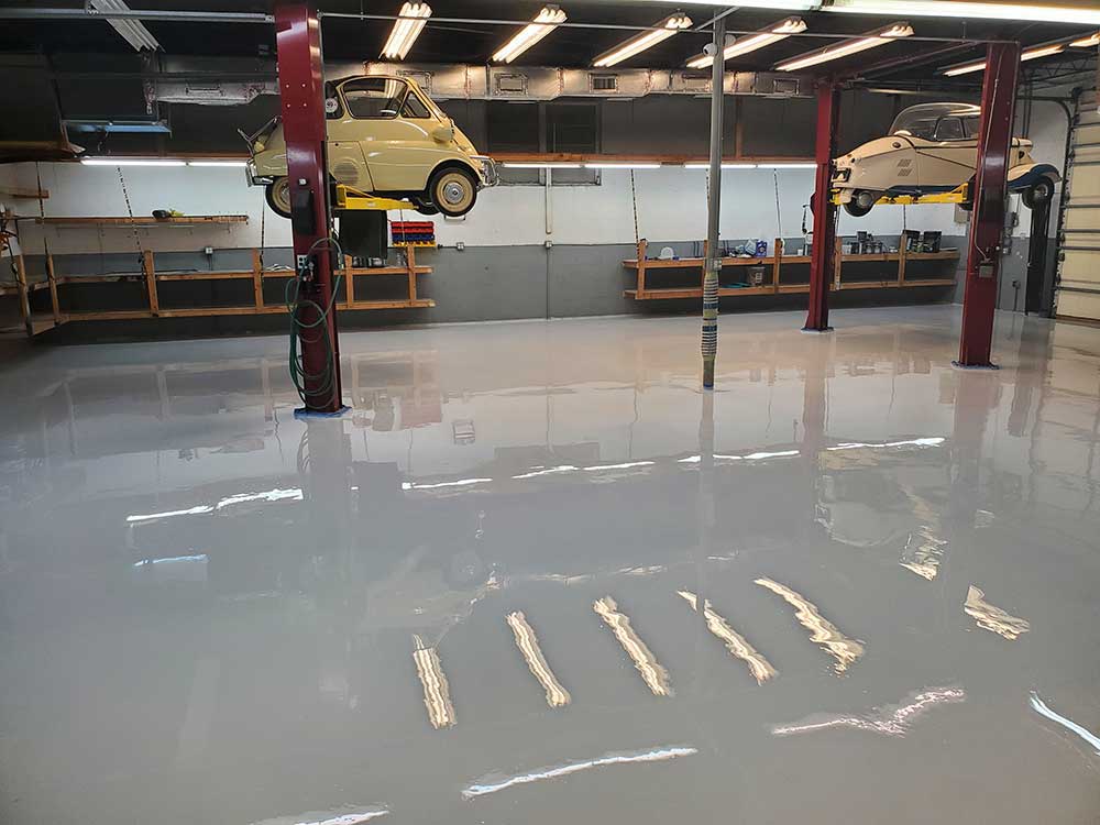 garage floor