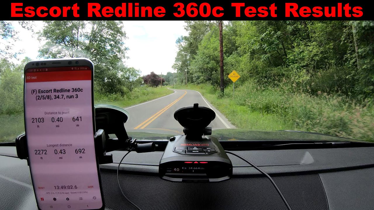 escort redline 360c best all-around radar detector