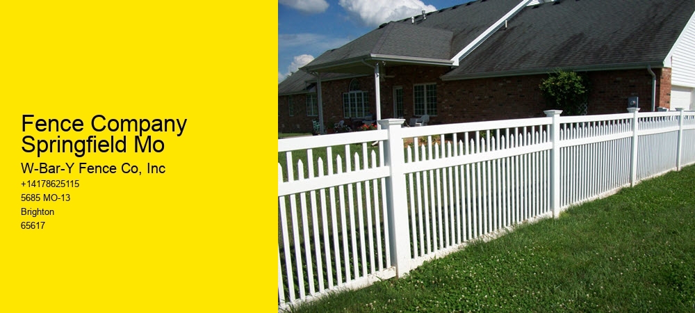 Fence Company Springfield Mo