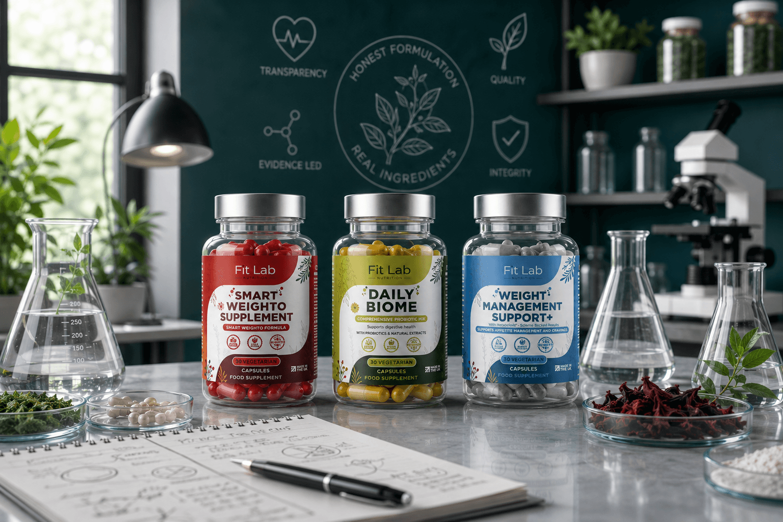 The founding story of Fitlab Nutrition — transparent supplement labels and honest formulation