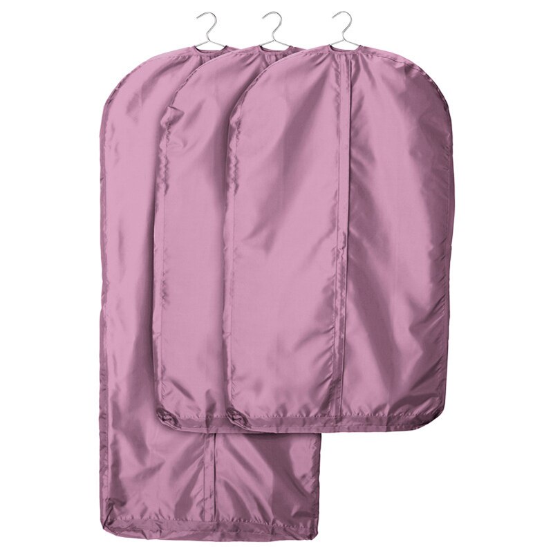 Bolsa de almacenamiento de tela Oxford púrpura, cubierta impermeable antimoho para ropa, chaqueta, camisa, traje, protección, FC86