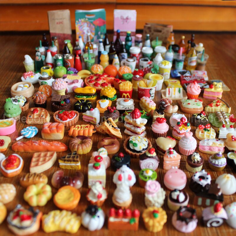 Accesorios para casa de muñecas en miniatura 1:6, comida, supermercado, Mini bocadillo, pastel de simulación, bebida de vino para Barbies Blyth, muñeca, accesorios de cocina, juguete