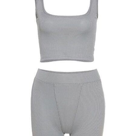 grey-shorts-set