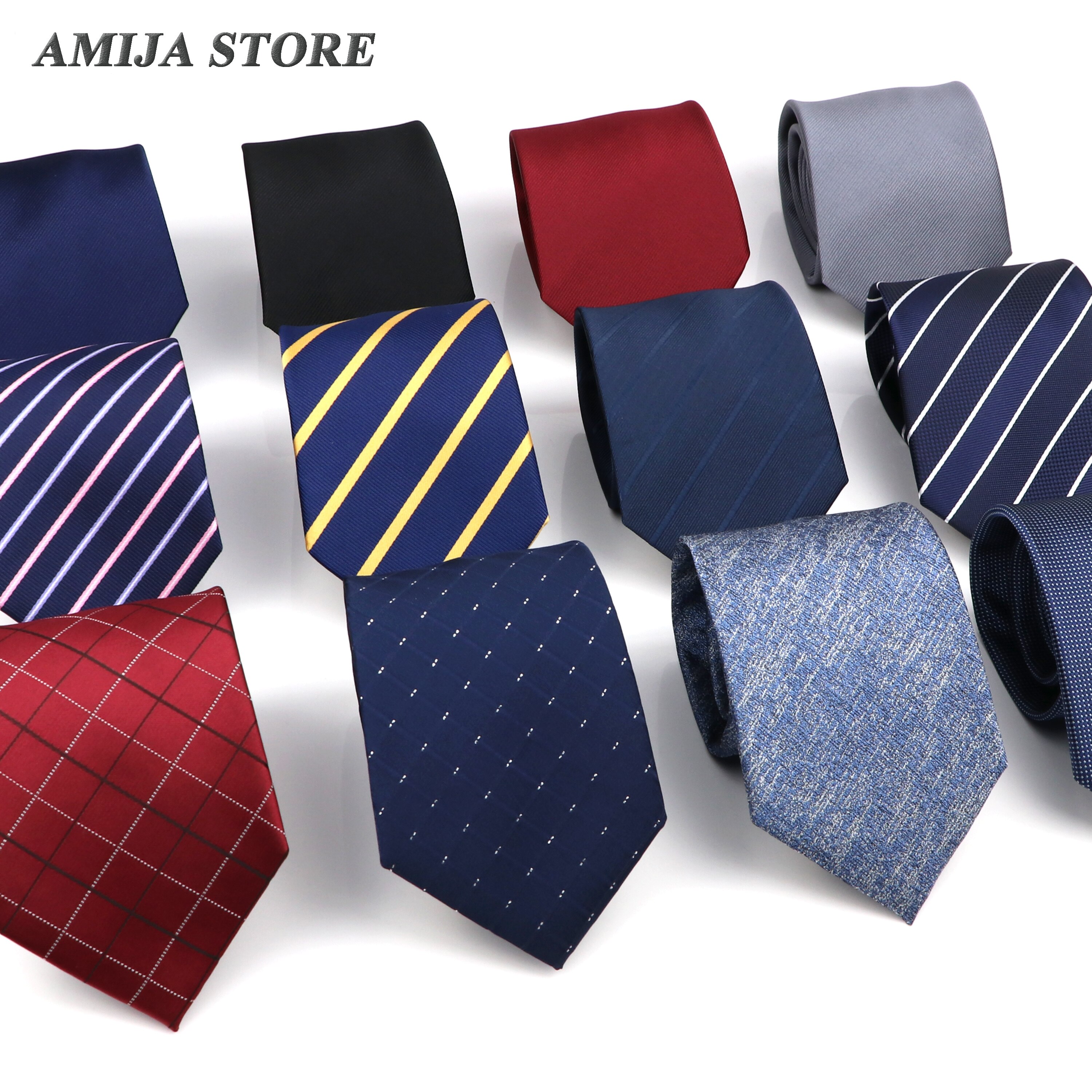Corbata clásica de negocios para hombre, corbata a rayas, azul, regalo Original Formal, accesorios de uso diario, corbata, fiesta de boda