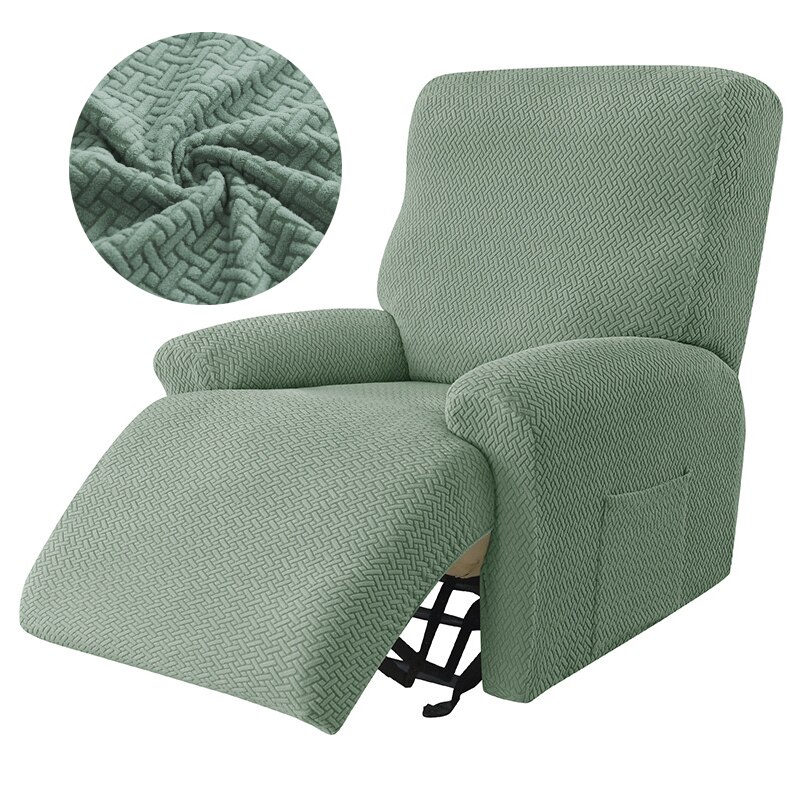 Funda elástica de Jacquard para sofá reclinable, cubierta antipolvo para sillón, toalla para chico Perezoso