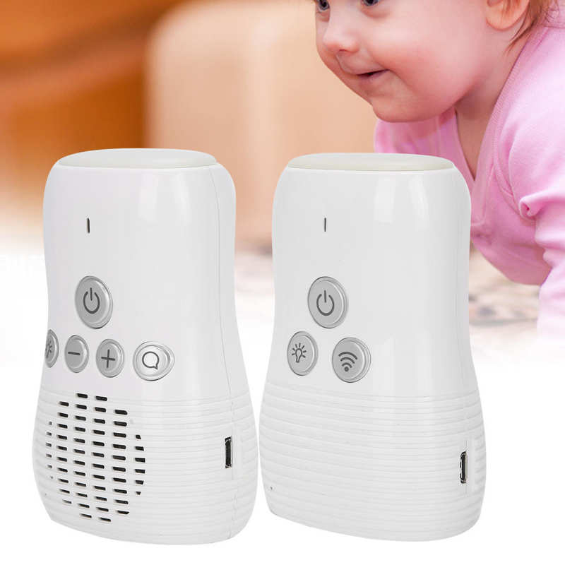 Intercomunicador inalámbrico de Audio para bebé, dispositivo de seguridad para el hogar, intercomunicador de dos vías, luz nocturna