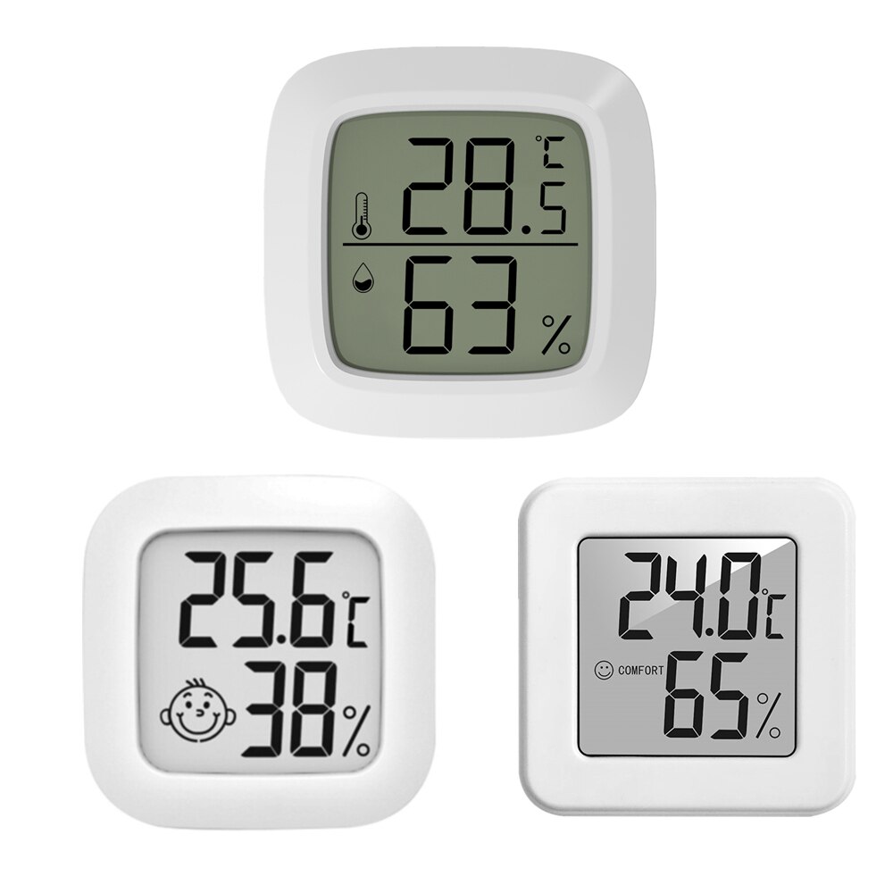 Mini termómetro Digital LCD para interiores, higrotermómetro, higrómetro electrónico de temperatura, Sensor, termómetro doméstico, nuevo