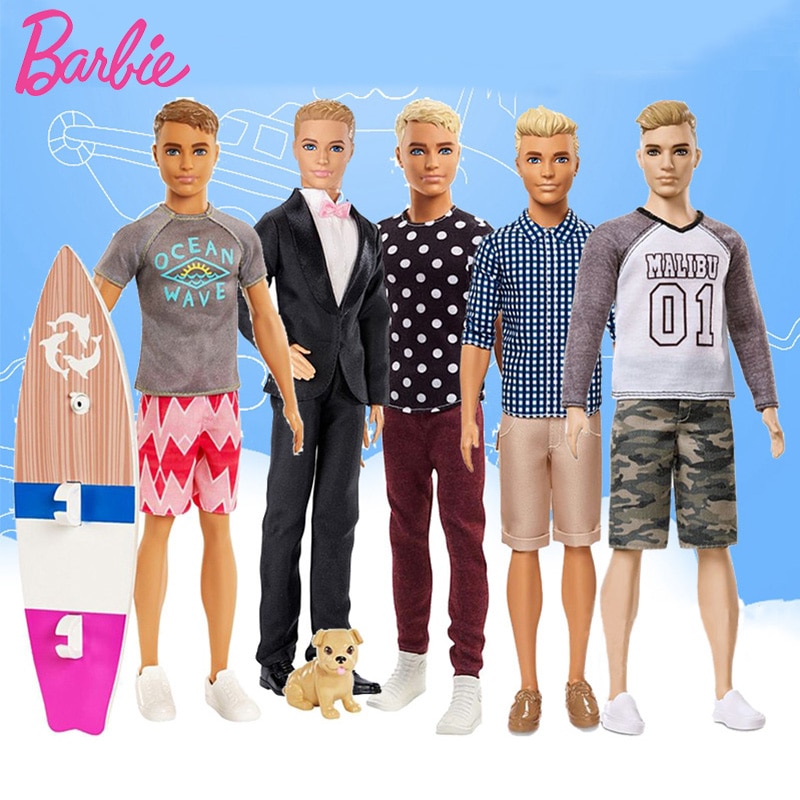 Muñeco Ken para Barbie, novio, novio, príncipe Ken, estilo de moda, juguete para niños
