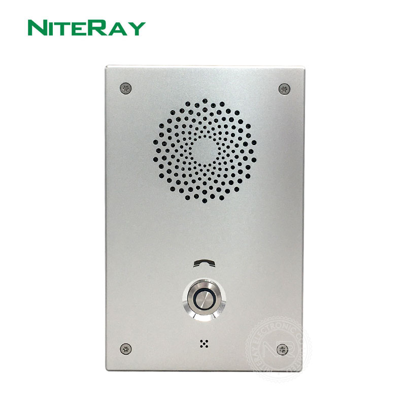 Niteray Q504 intercomunicador electrónico SIP Audio puerta Teléfono para sistema de intercomunicación de Audio