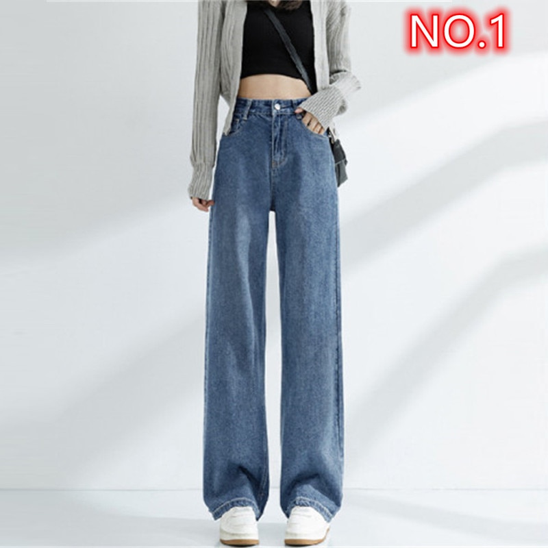 Pantalones vaqueros holgados Vintage para mujer, ropa de calle de cintura alta, moda coreana Y2k, 2022