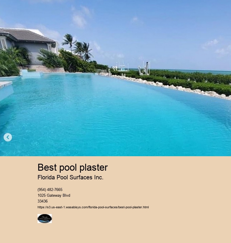 best pool plaster