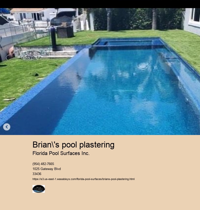 brian's pool plastering
