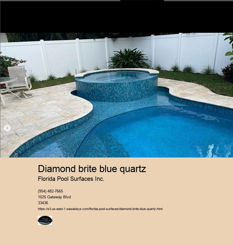 diamond brite blue quartz