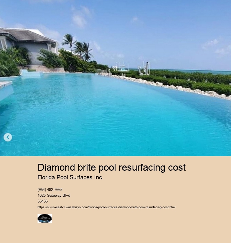 diamond brite pool resurfacing cost