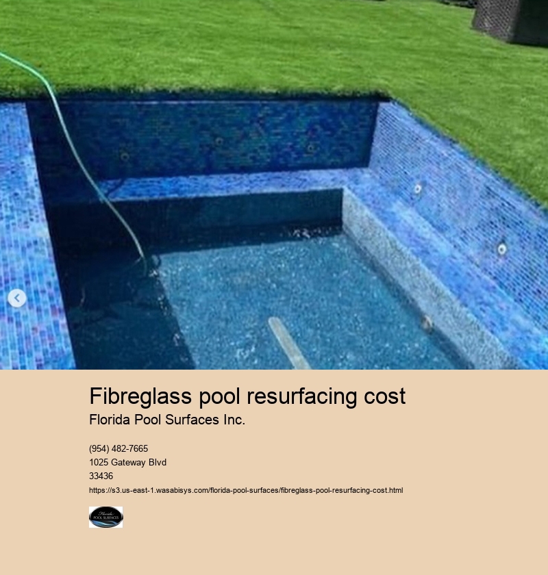fibreglass pool resurfacing cost