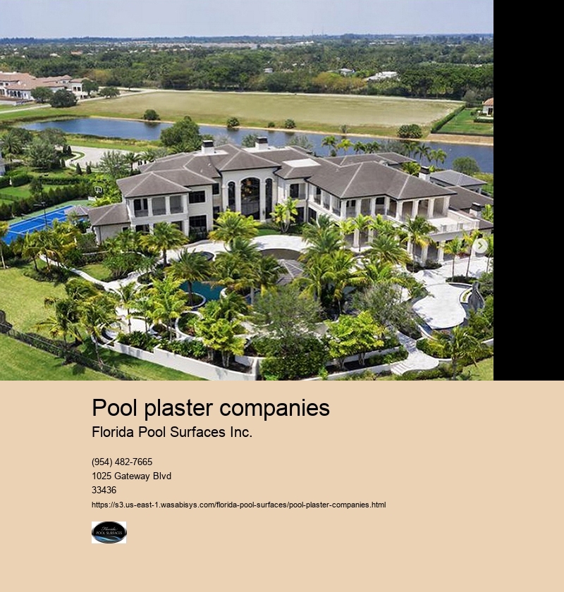 pool plaster companies