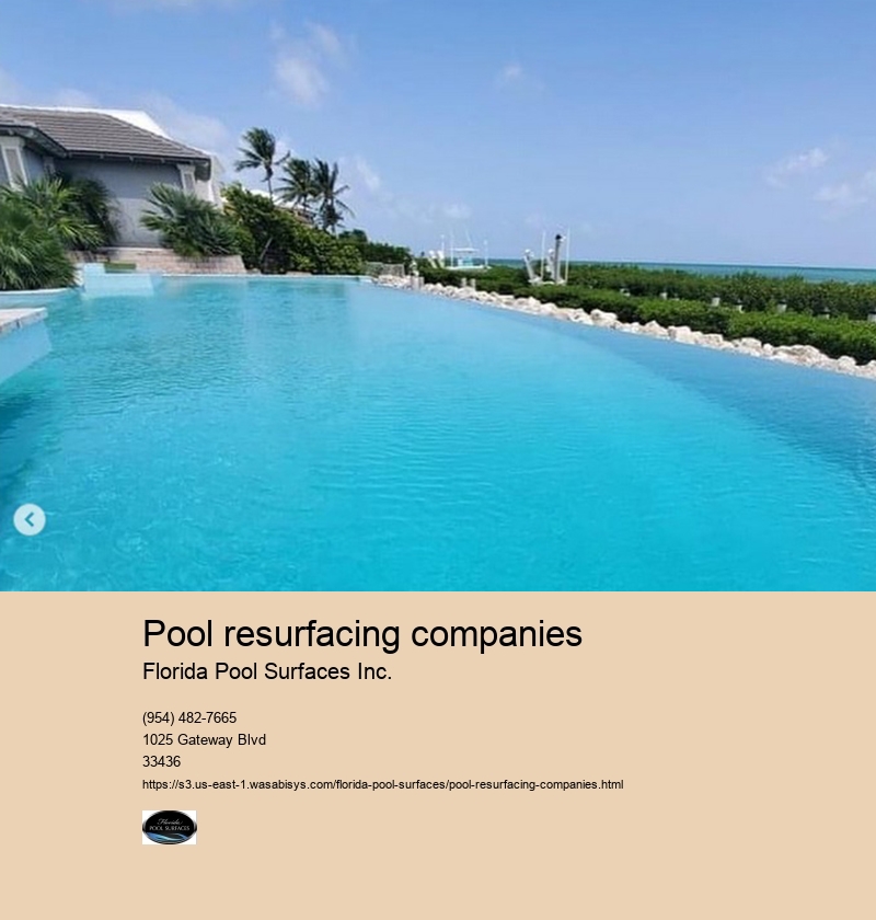 pool resurfacing companies