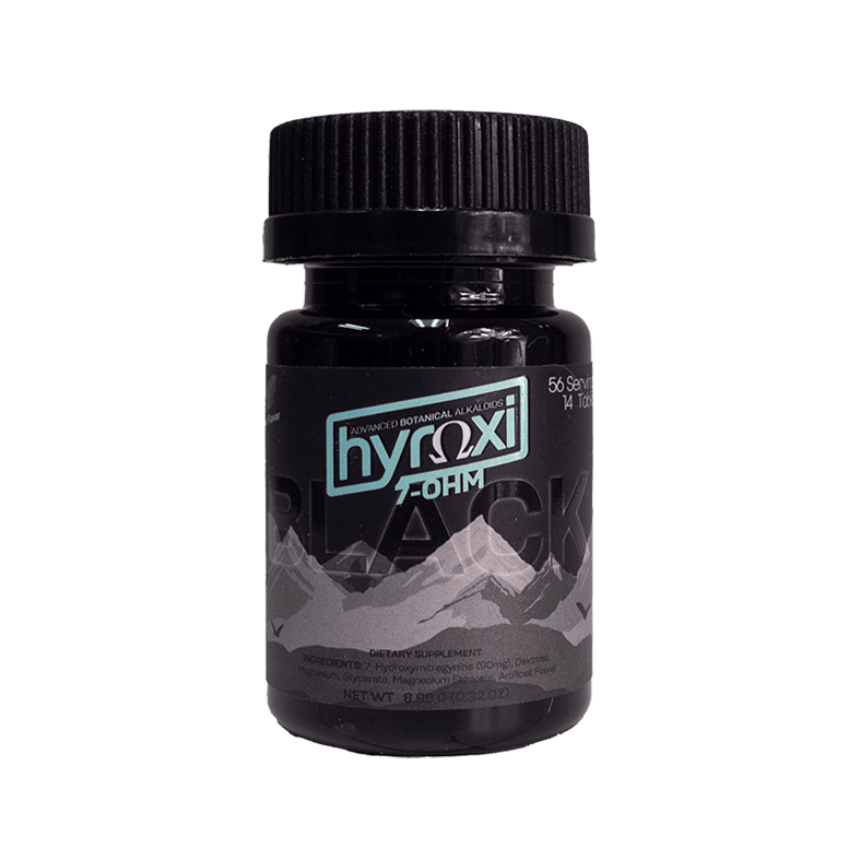 Hyroxi Black Tablet Bottle 14 Count Single