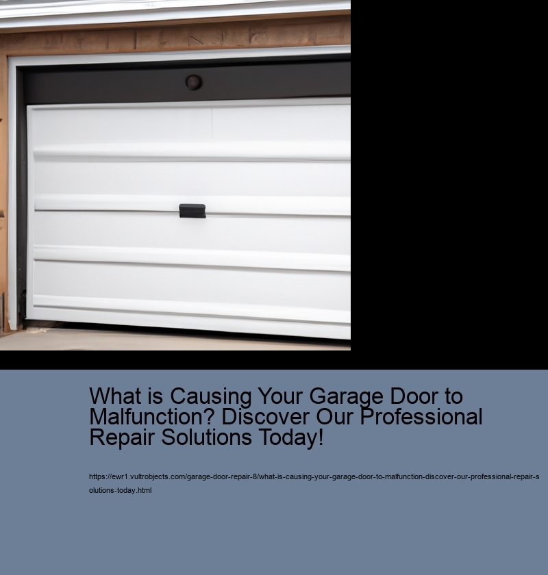 What is Causing Your Garage Door to Malfunction? Discover Our Professional Repair Solutions Today!