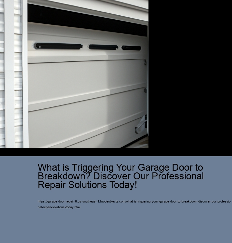 What is Triggering Your Garage Door to Breakdown? Discover Our Professional Repair Solutions Today!