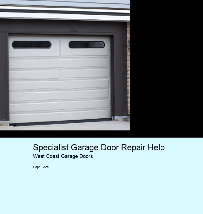 Specialist Garage Door Repair Help