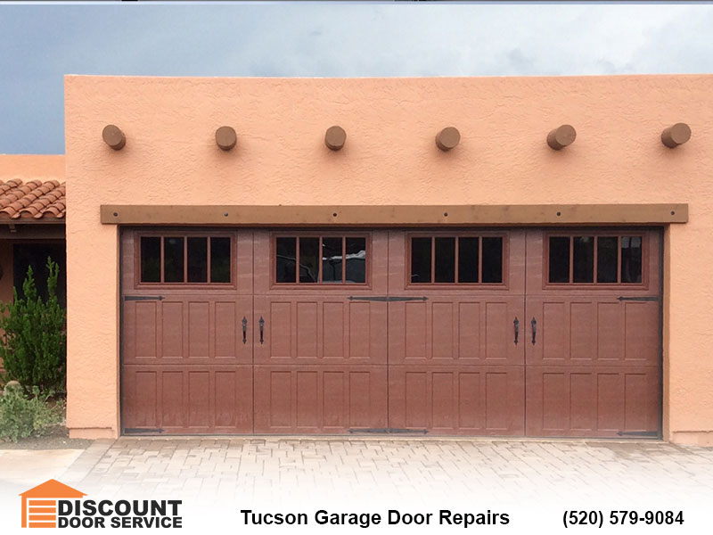 Asking the garage door company to evaluate the job prior to installation will allow for any required modifications to be performed.