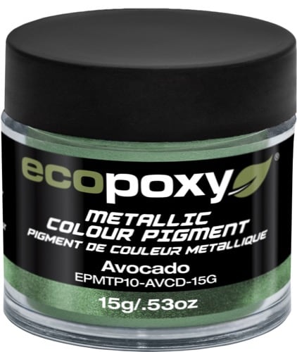 Eco Poxy Metallic Avocado epoxy Pigment