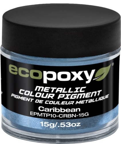 Eco Poxy Metallic Caribbean epoxy Pigment