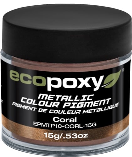 Eco Poxy Metallic Coral epoxy Pigment